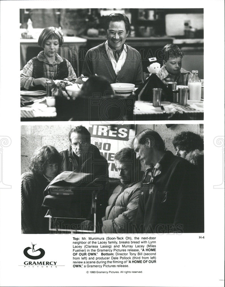 1993 Press Photo Soon-Teck Oh Clarissa Lassig Miles Fuelner Tony Bill - Historic Images