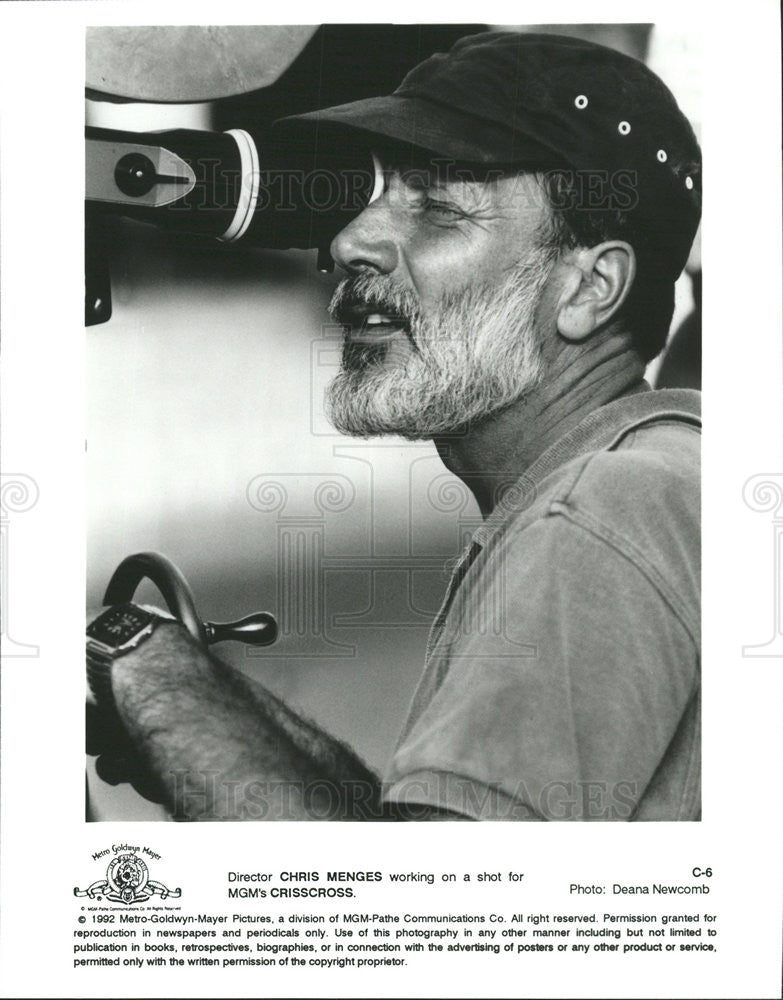 1992 Press Photo Crisscross director Chris Menges - Historic Images