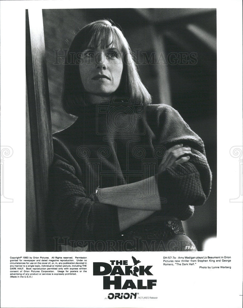 1993 Press Photo The Dark Half Amy Madigan - Historic Images