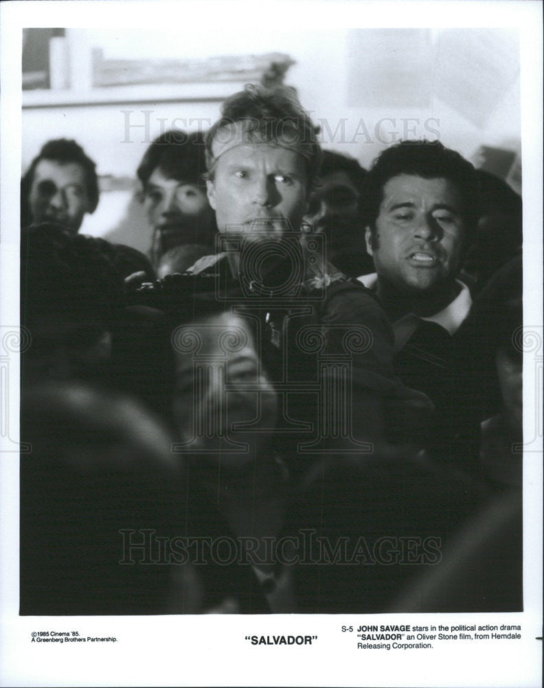 1985 Press Photo Salvador John Savage - Historic Images