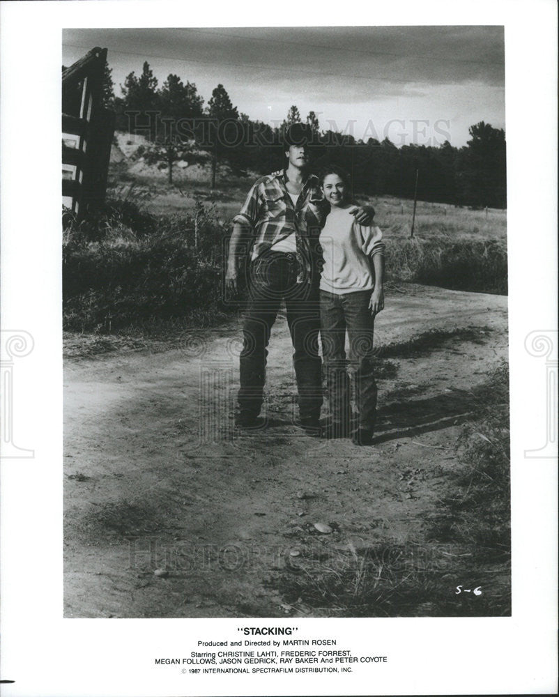 1987 Press Photo Scene From Stacking - Historic Images