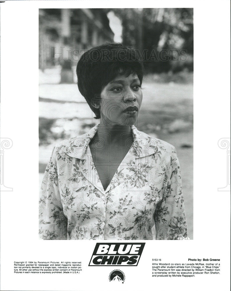 1994 Press Photo Alfre Woodard in &quot;Blue Chips&quot; - Historic Images