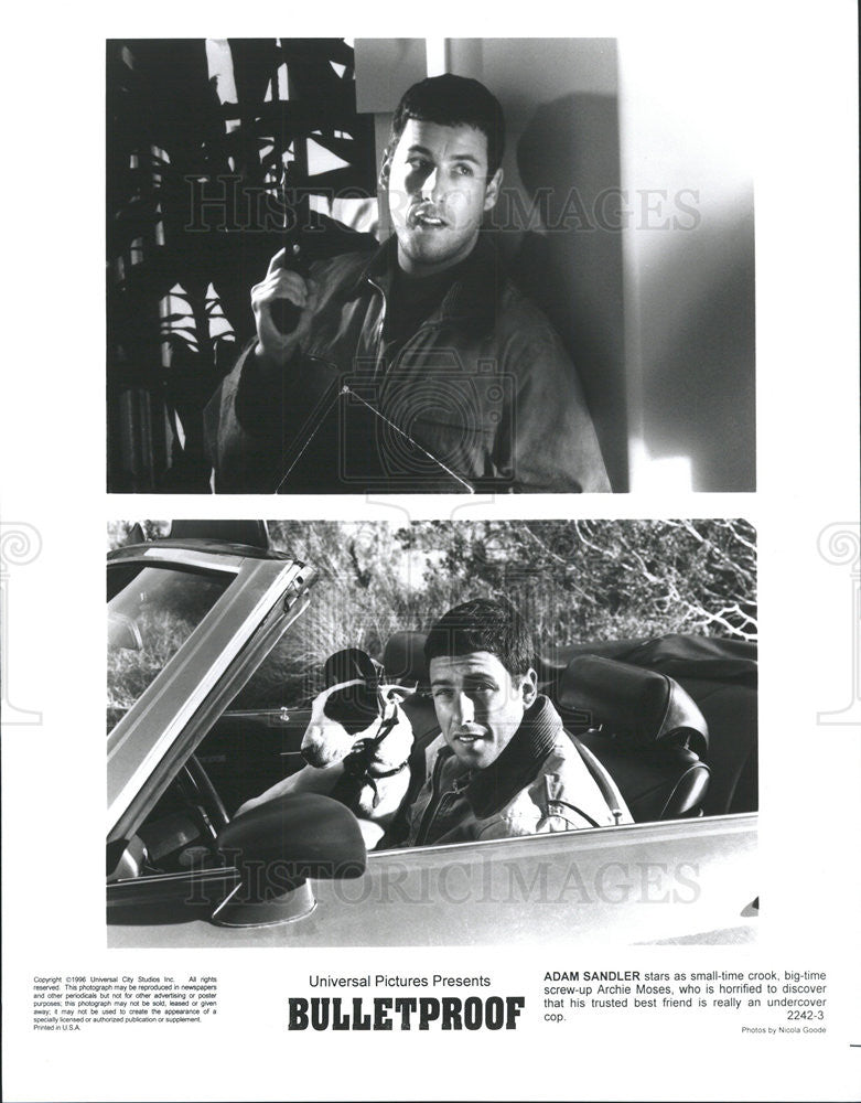 1996 Press Photo Adam Sandler in "Bulletproof" - Historic Images