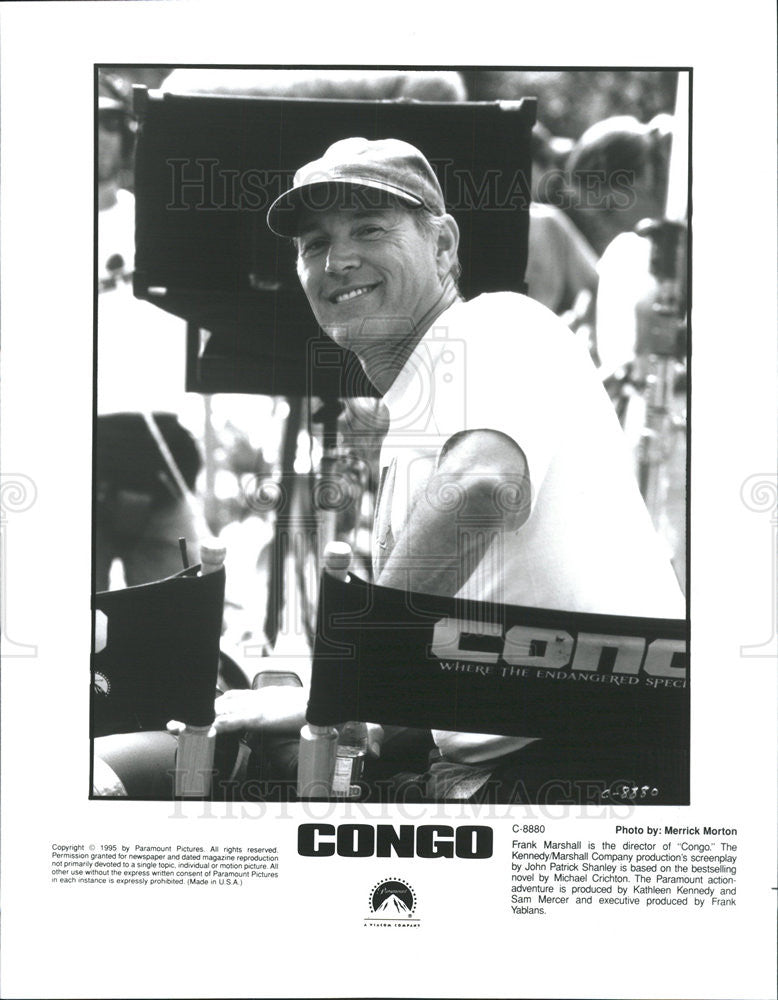 1995 Press Photo Frank Marshall Director of &quot;Congo&quot; - Historic Images