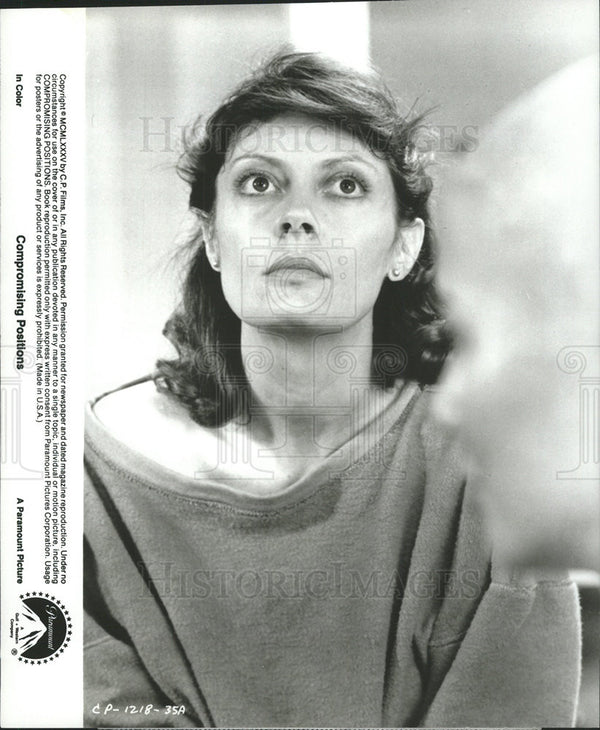 Susan Sarandon Stars In Compromising Positions 1985 Vintage Promo Photo Print Historic Images