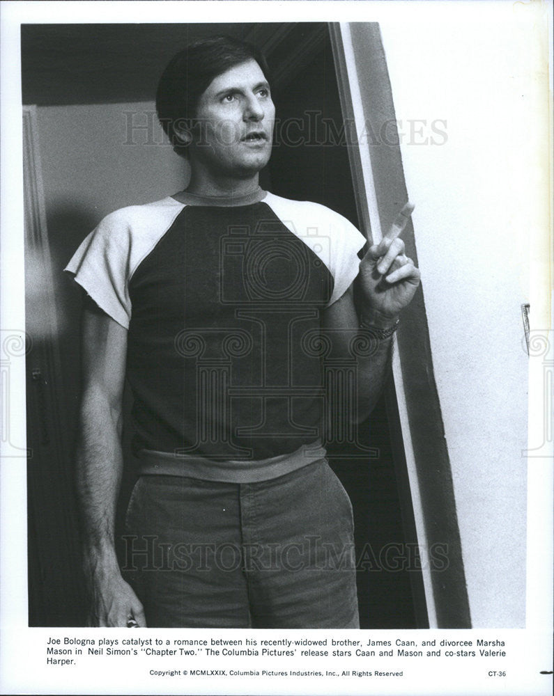 1979 Press Photo Joe Bologna Actor Chapter Two - Historic Images