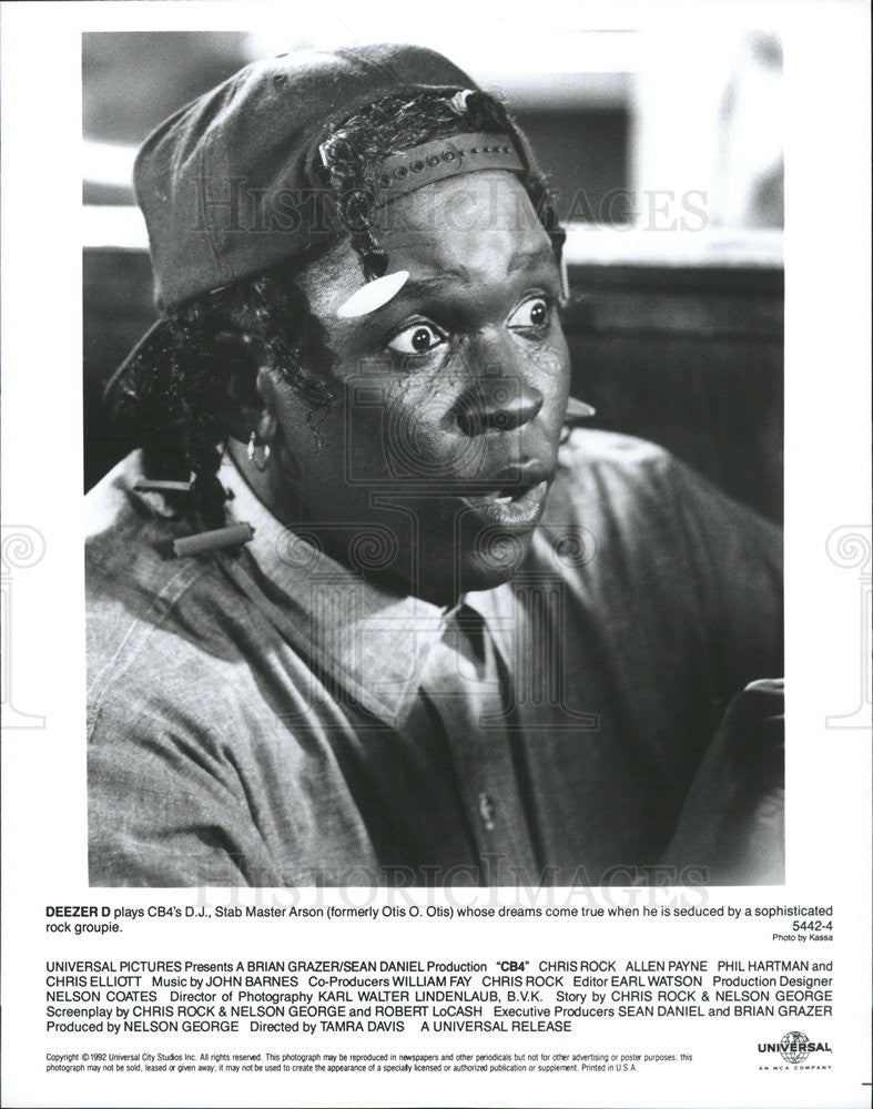 1992 Press Photo Deezer D Actor CB4 - Historic Images