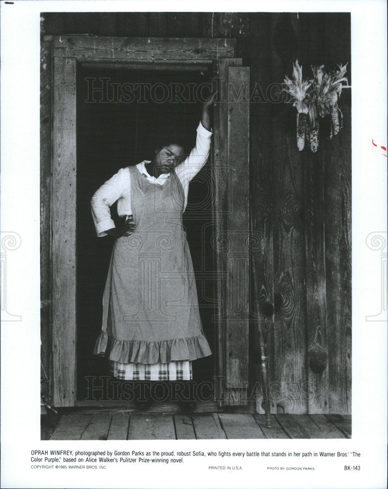 1985 Press Photo The Color Purple Oprah Winfrey - Historic Images