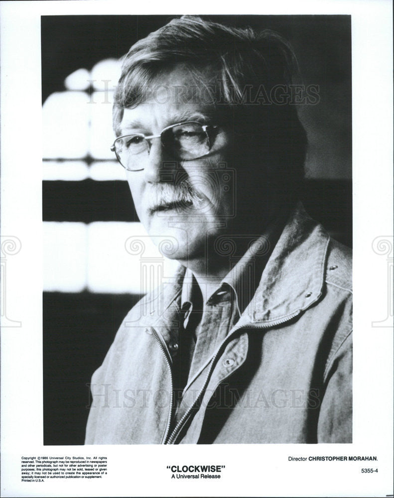 1986 Press Photo Clockwise director Christopher Morahan - Historic Images