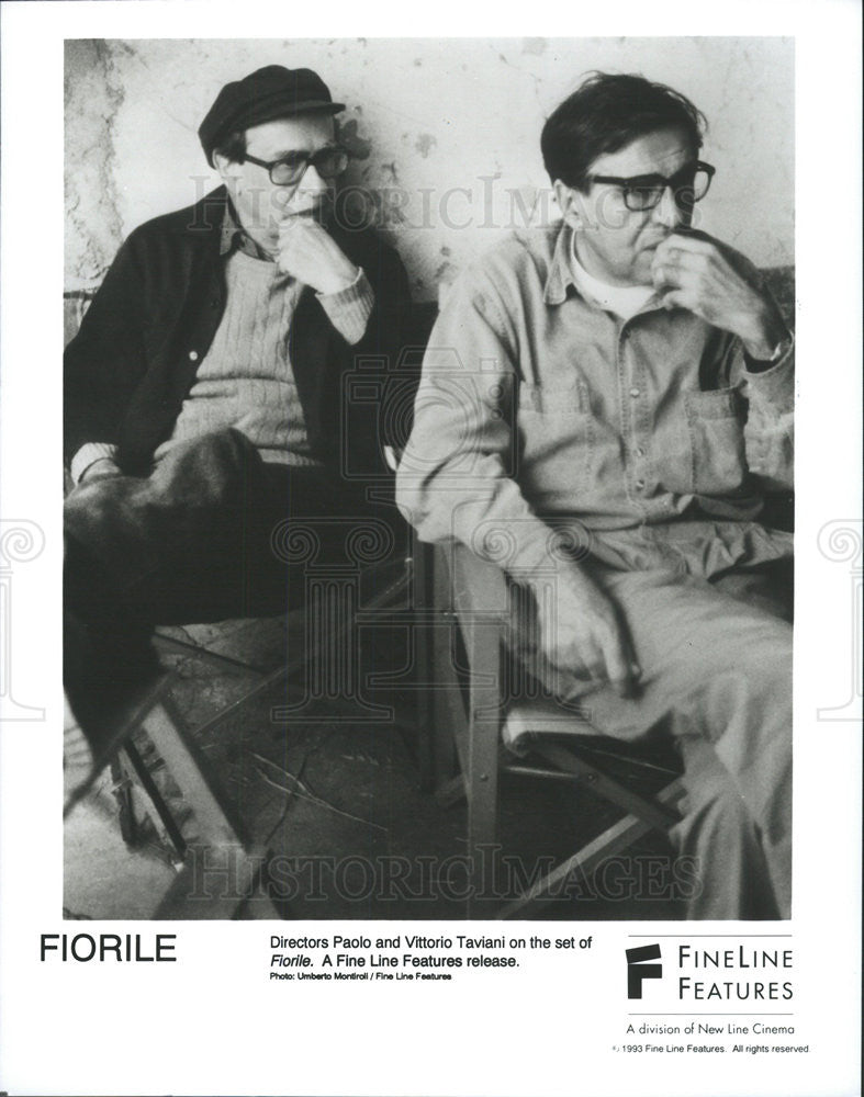 1993 Press Photo Fiorile director Paolo Vittorio Taviani - Historic Images