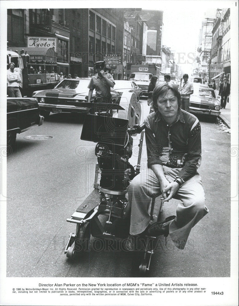 1980 Press Photo Fame director Alan Parker - Historic Images