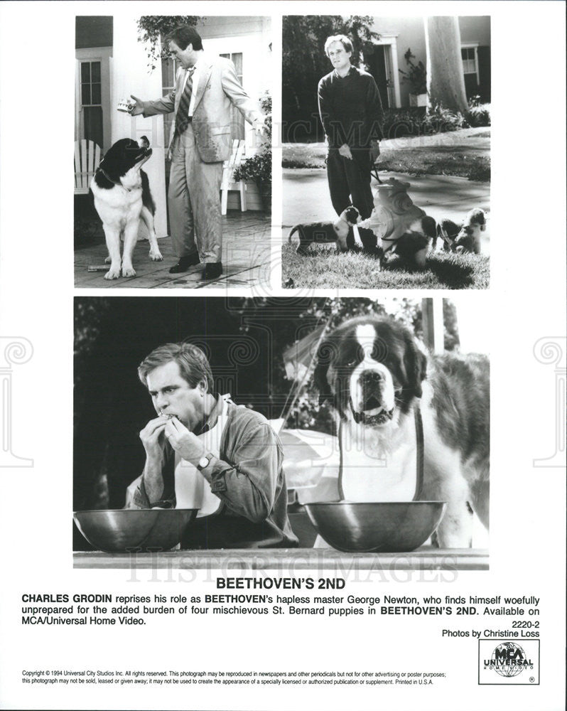 1994 Press Photo Beethoven&#39;s 2nd Charles Grodin - Historic Images