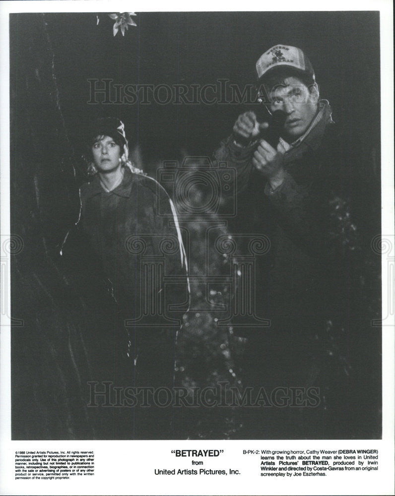 1988 Press Photo Debra Winger Actress Betrayed - Historic Images