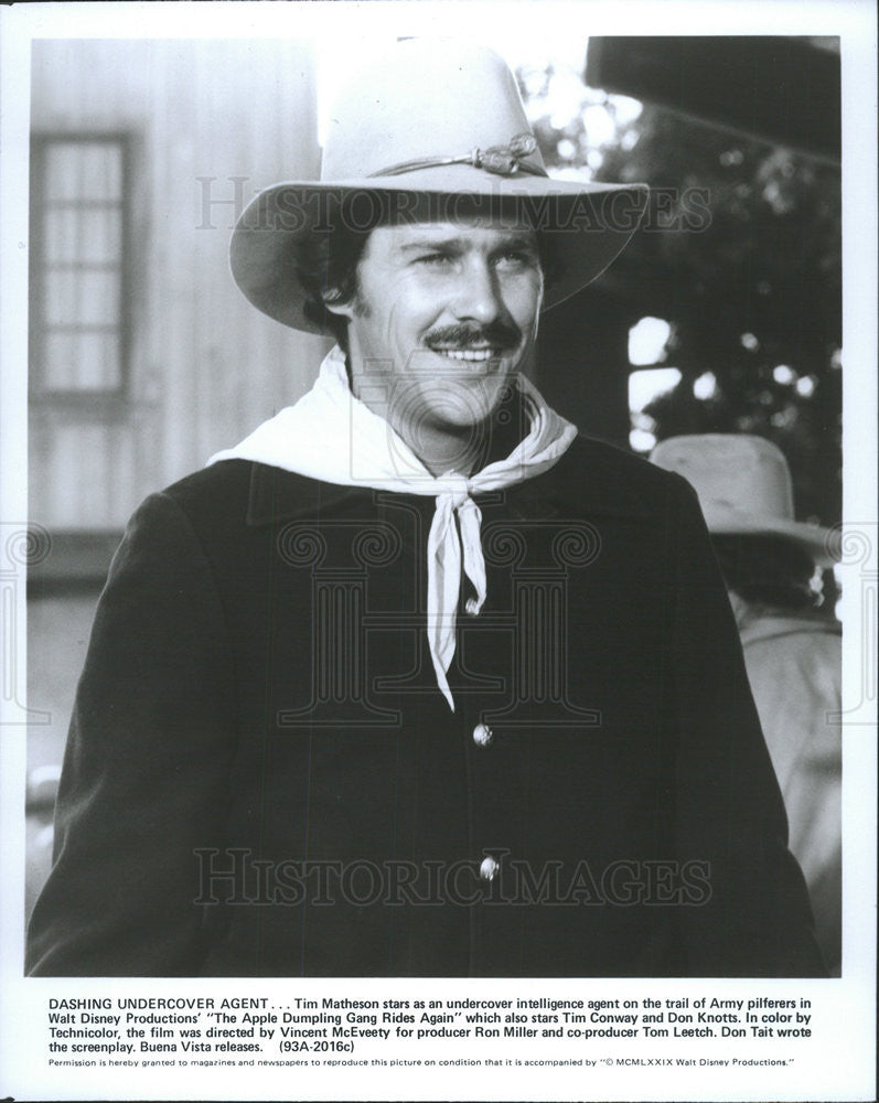 1979 Press Photo Tim Matheson Actor Apple Dumpling Gang Rides Again - Historic Images