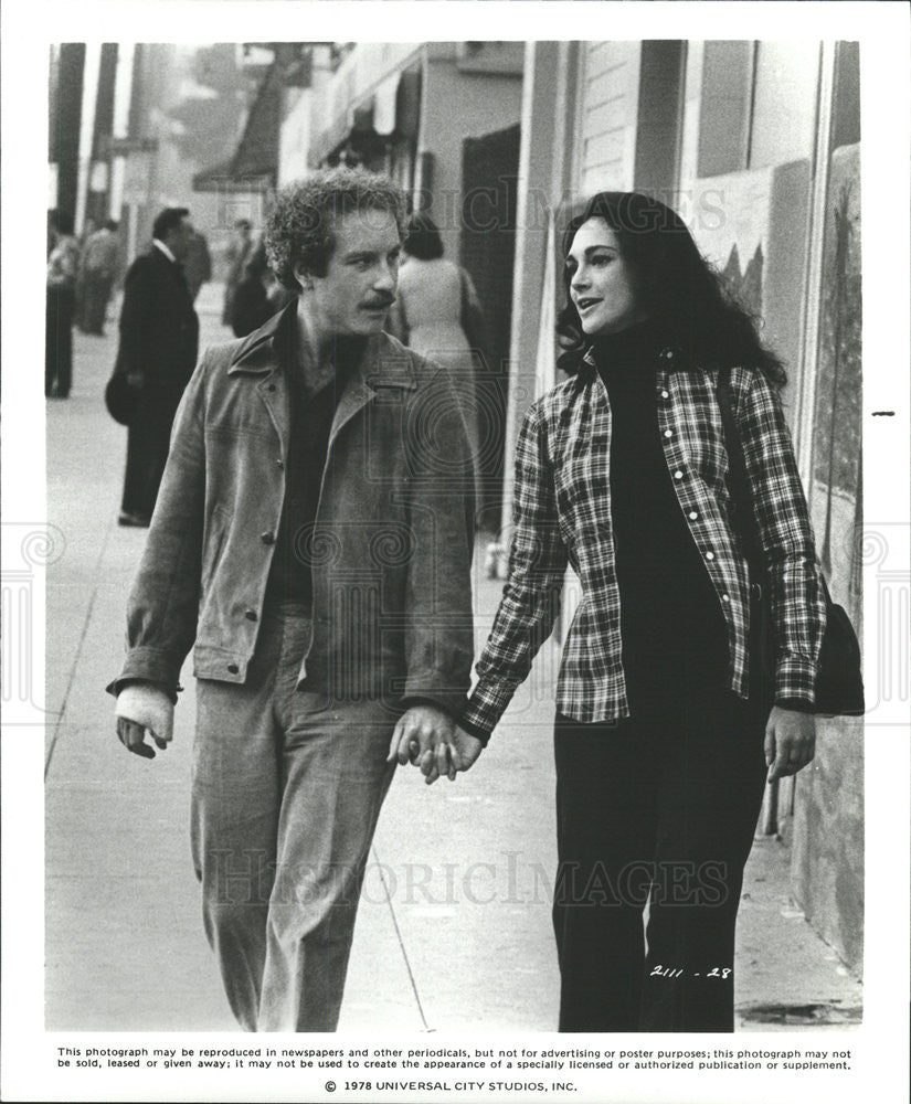 1978 Press Photo Richard Dreyfuss &amp; Olivia Medina Star In The Big Fix - Historic Images