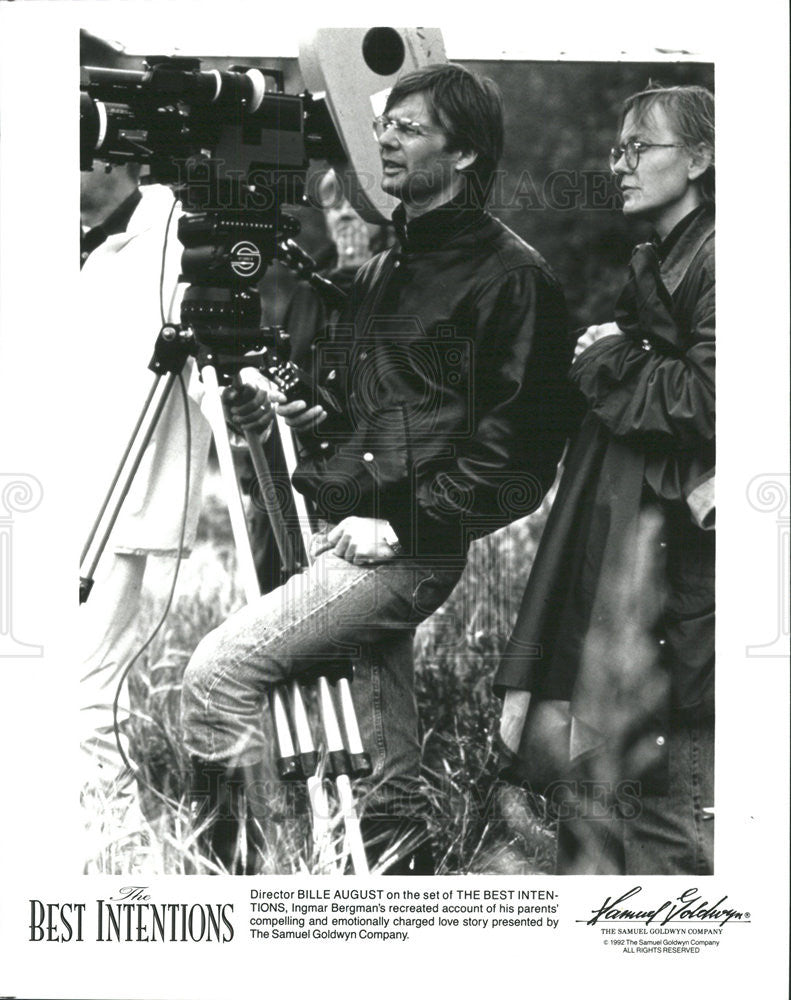 1992 Press Photo Bille August Director of "The Best of Intentions" - Historic Images
