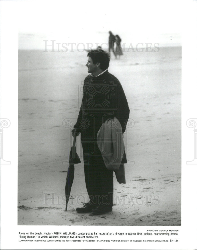 1994 Press Photo Being Human Robin Williams - Historic Images