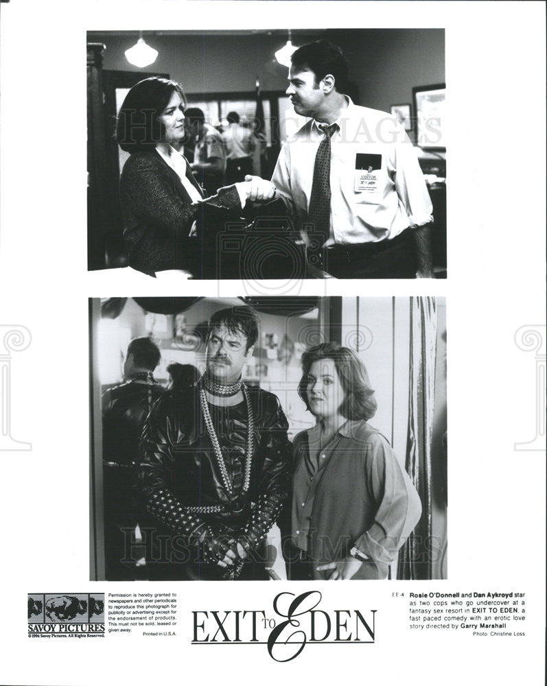 1994 Press Photo Exit To Eden Rosie O&#39;Donnell Dan Aykroyd - Historic Images