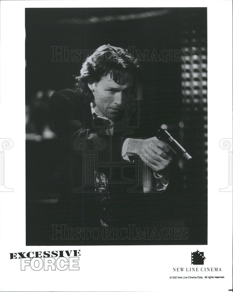 1992 Press Photo actor Excessive Force - Historic Images