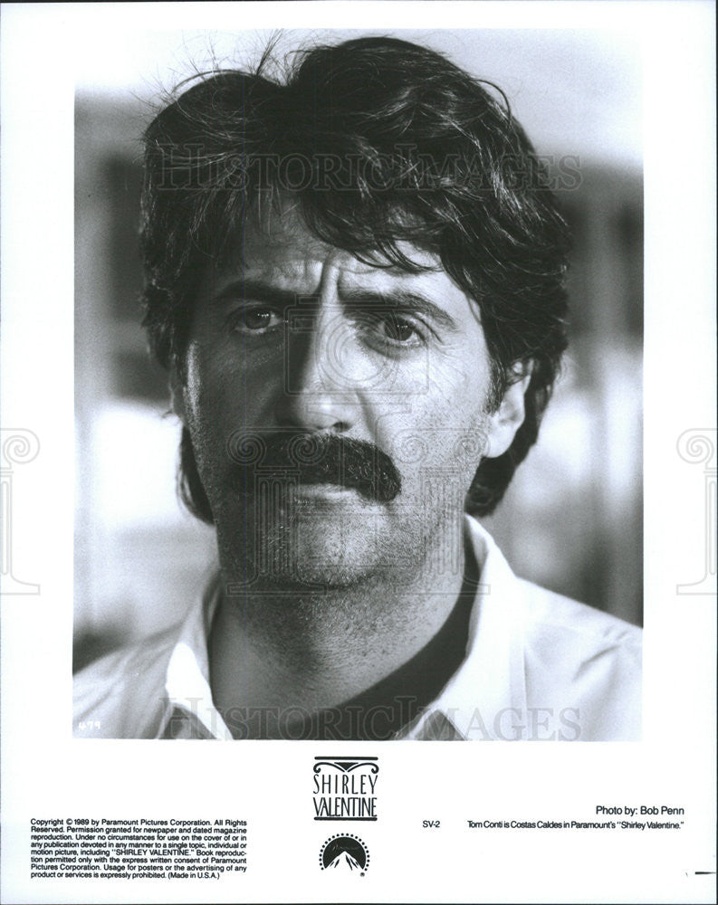 1989 Press Photo Tom Conti Actor Shirley Valentine Film Movie - Historic Images