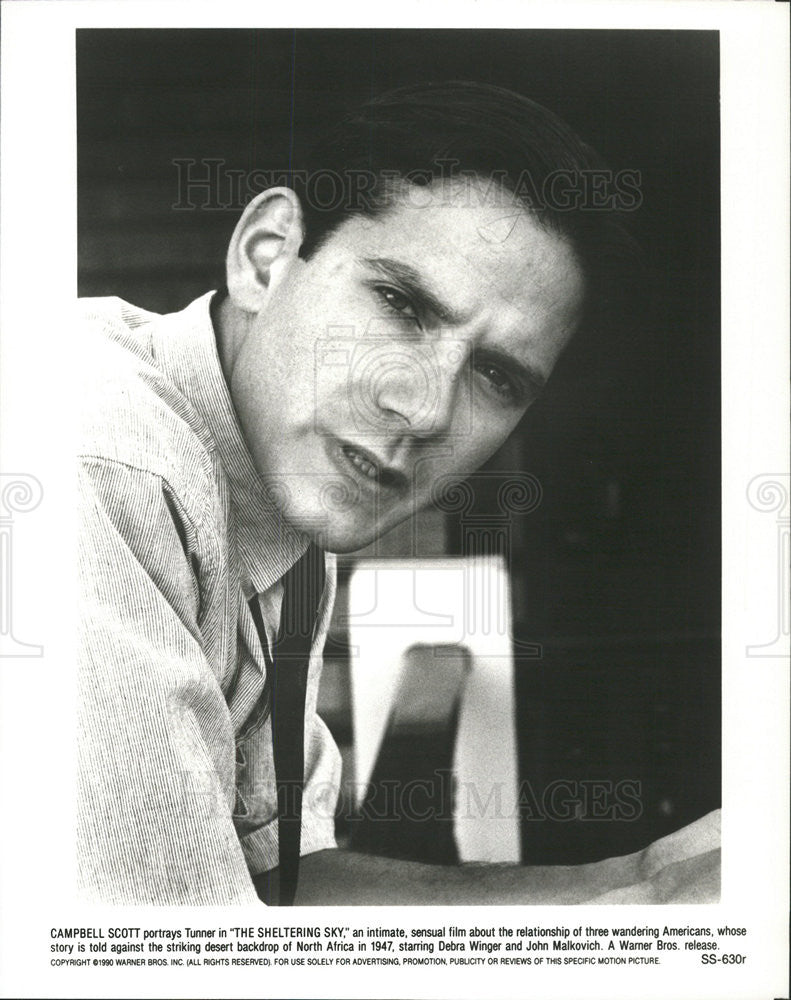 1990 Press Photo Campbell Scott in &quot;The Sheltering Sky&quot; - Historic Images