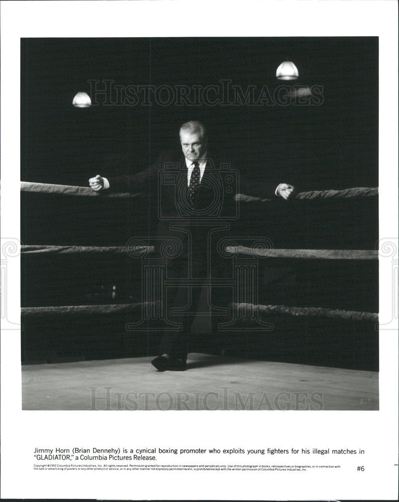 1992 Press Photo Gladiator Brian Dennehy - Historic Images