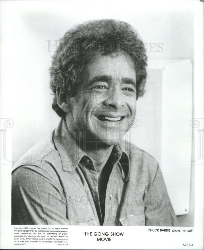 1980 Press Photo Chuck Barris The Gong Show Movie - Historic Images