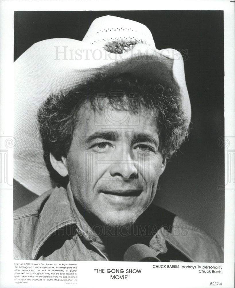 1980 Press Photo Chuck Barris The Gong Show Movie - Historic Images