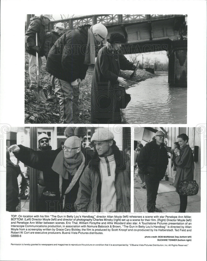 1992 Press Photo The Gun in Betty Lou&#39;s Handbag director Allan Moyle Penelope - Historic Images