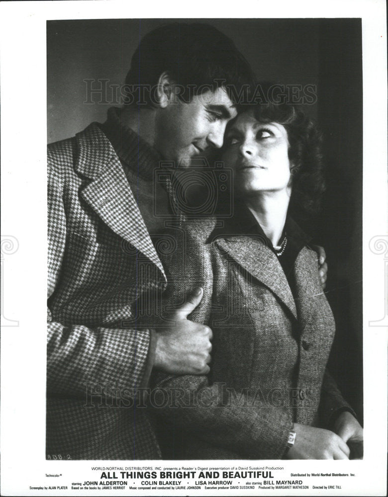 1994 Press Photo All Things Bright and Beautiful John Alderton Colin Blakely - Historic Images