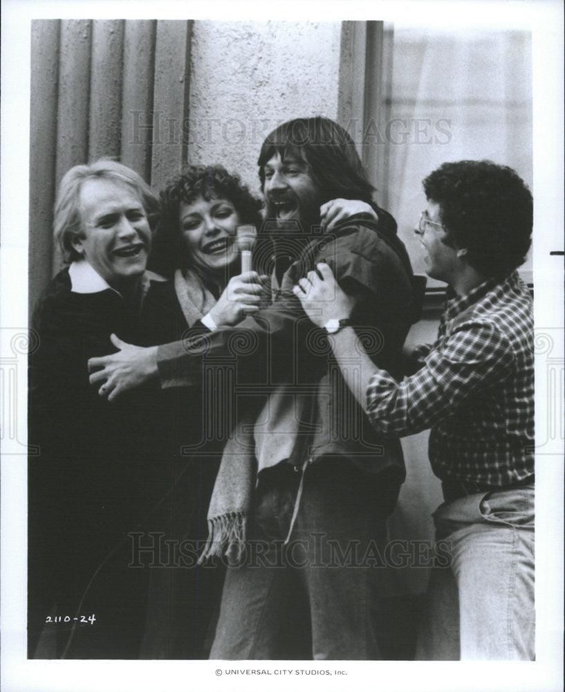 1978 Press Photo Cleavon Little, Martin Mull, Cassie Yates, Michael Brandon &quot;FM&quot; - Historic Images