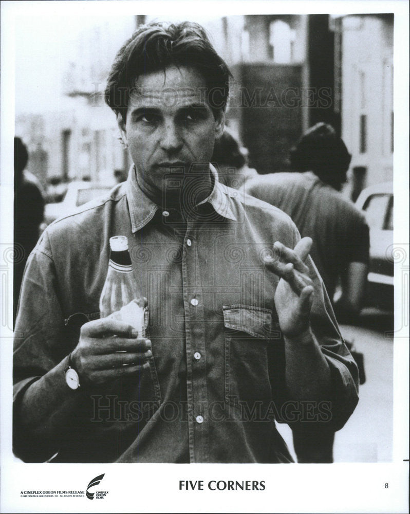 1987 Press Photo John Turturro Five Corners - Historic Images