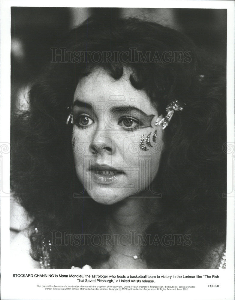 1979 Press Photo Stockard Channing Actress Fish That Saved Pittsburgh Film Movie - Historic Images