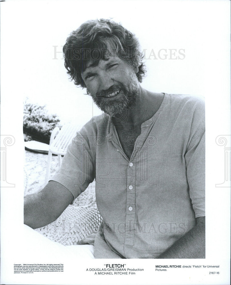 Michael Ritchie Director Comedy Mystery Fletch Film Movie 1984 vintage ...