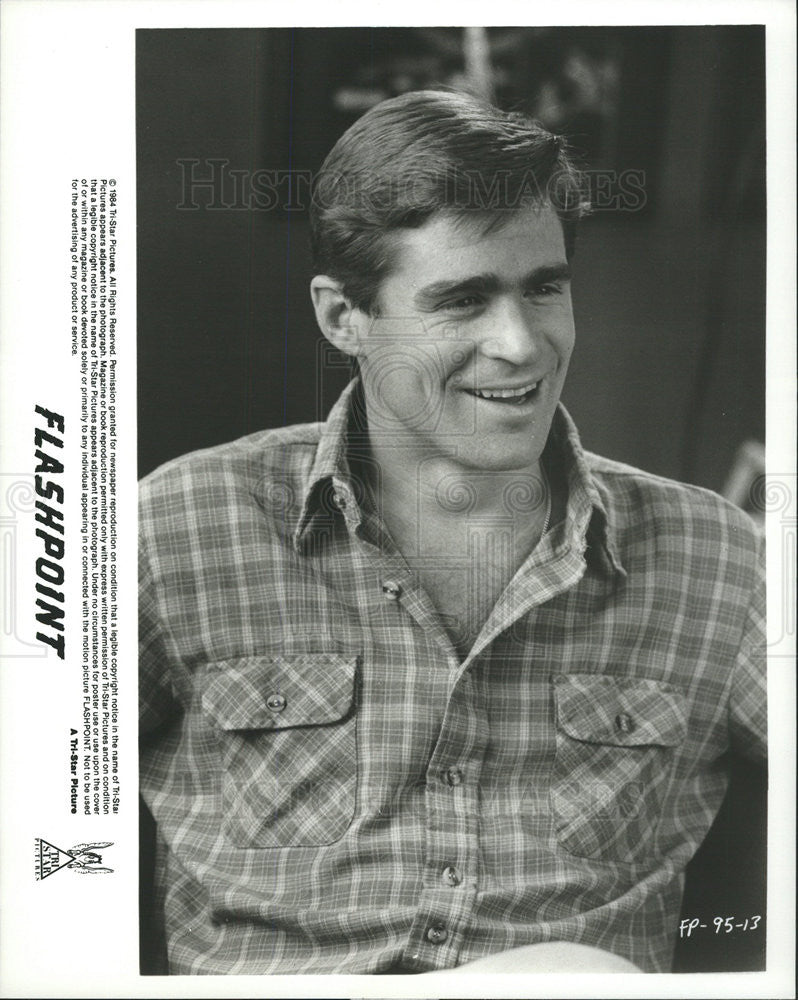 1984 Press Photo Treat Williams Flashpoint - Historic Images