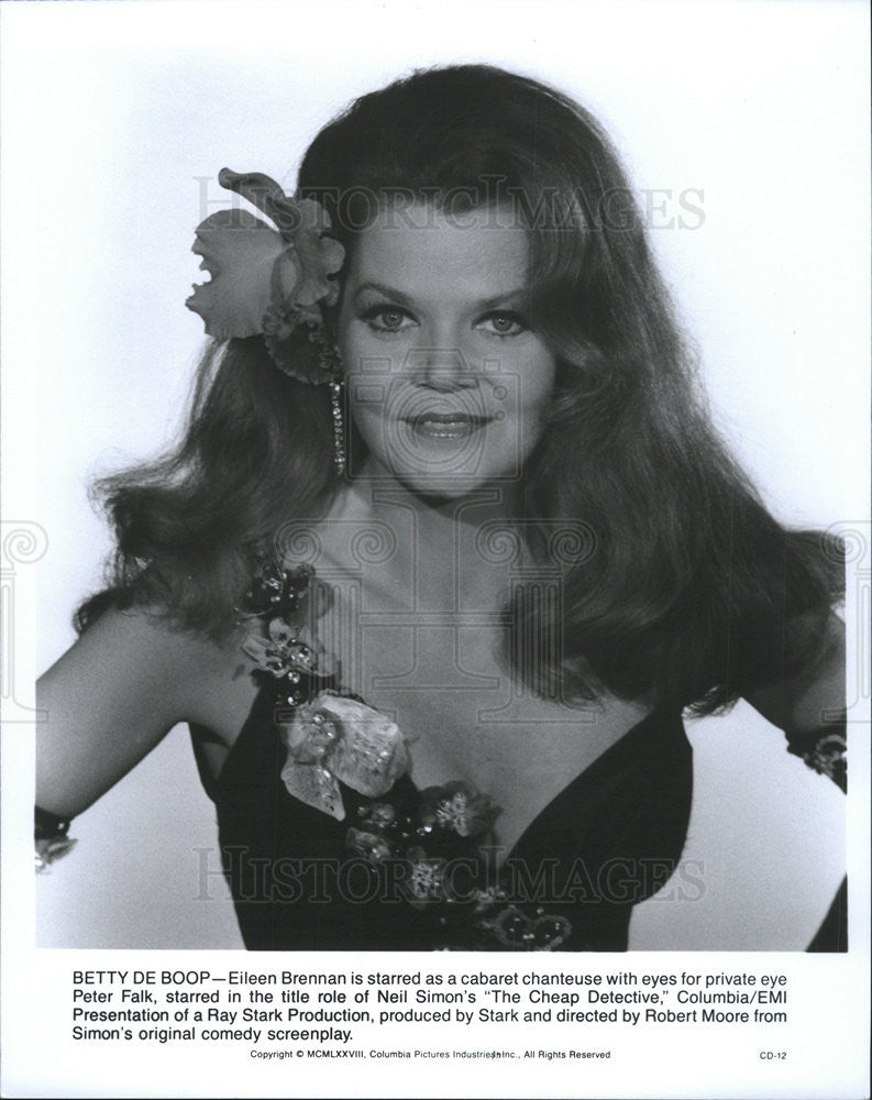 Eileen Brennan Stars In The Cheap Detective 1978 vintage promo photo ...