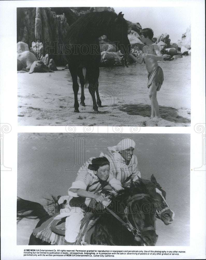 1983 Press Photo Scenes from unknown film - Historic Images