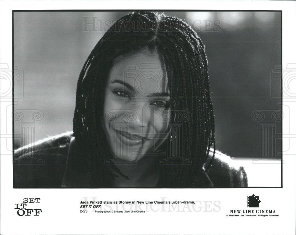 1996 Press Photo Set It Off Jada Pinkett - Historic Images