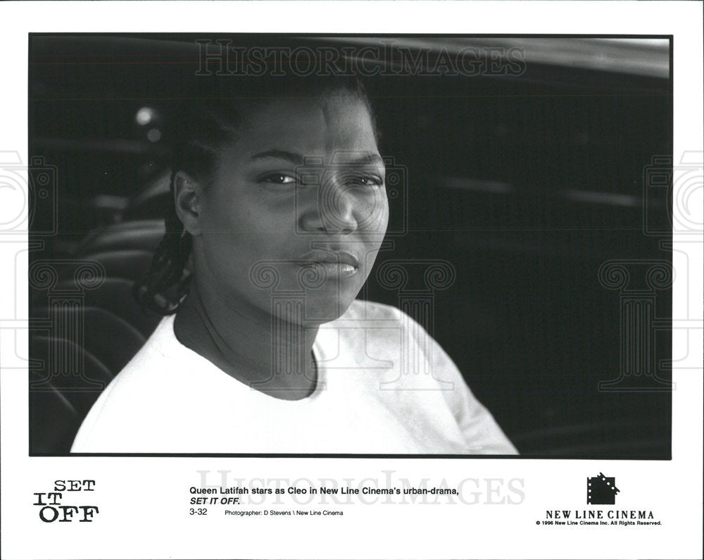 1996 Press Photo Set It Off Queen Latifah - Historic Images