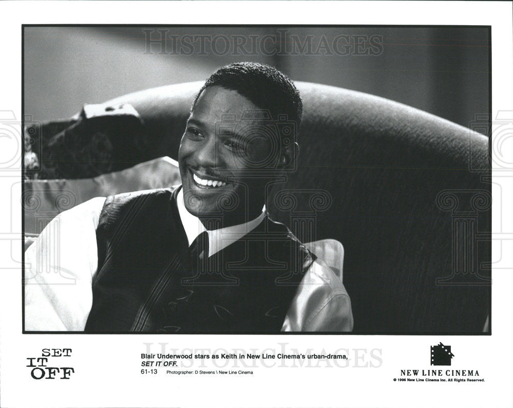 1996 Press Photo Set It Off Blair Underwood - Historic Images