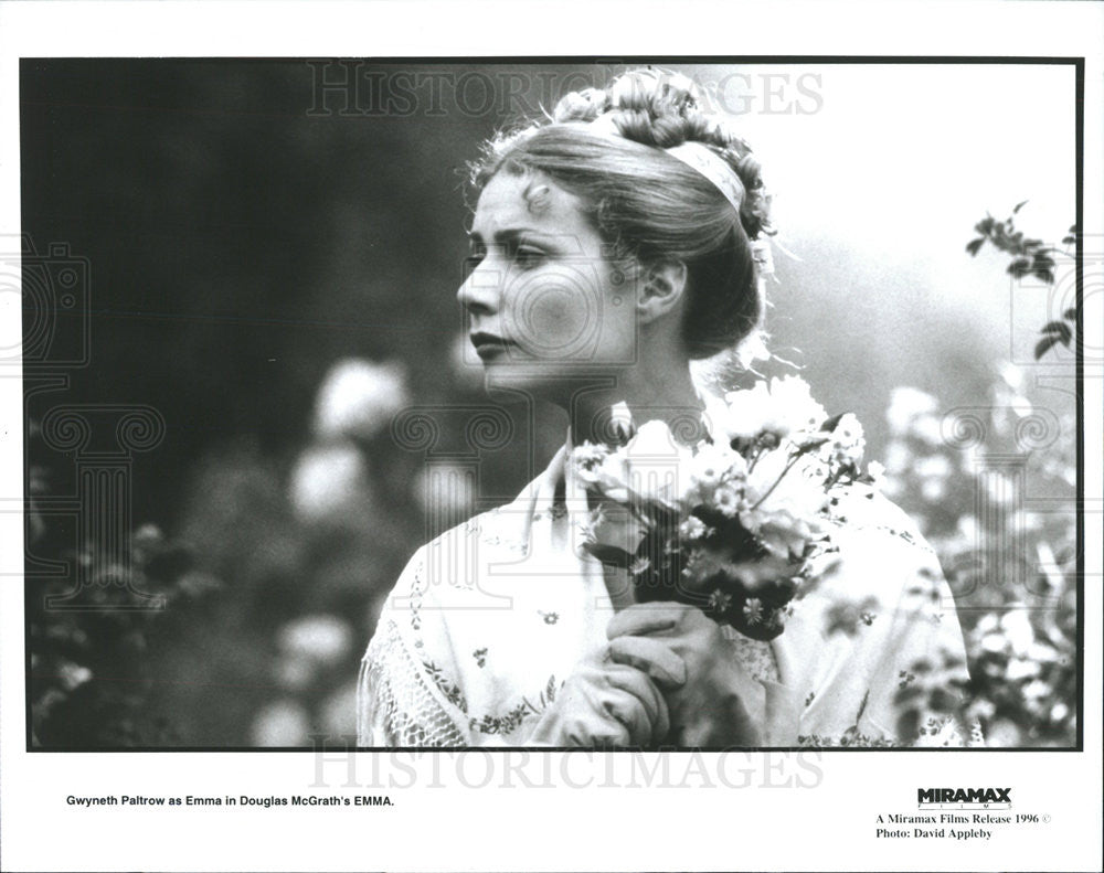 1996 Press Photo Gwyneth Paltrow as &quot;Emma&quot; - Historic Images