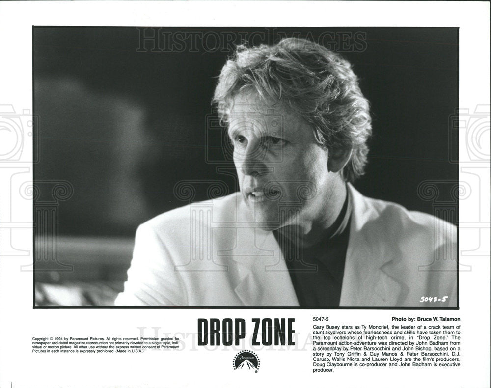 1994 Press Photo Drop Zone Gary Busey - Historic Images