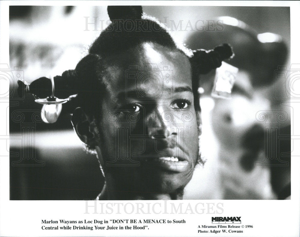 1996 Press Photo Marlon Wayans In &quot;Don&#39;t Be A Menace&quot; - Historic Images