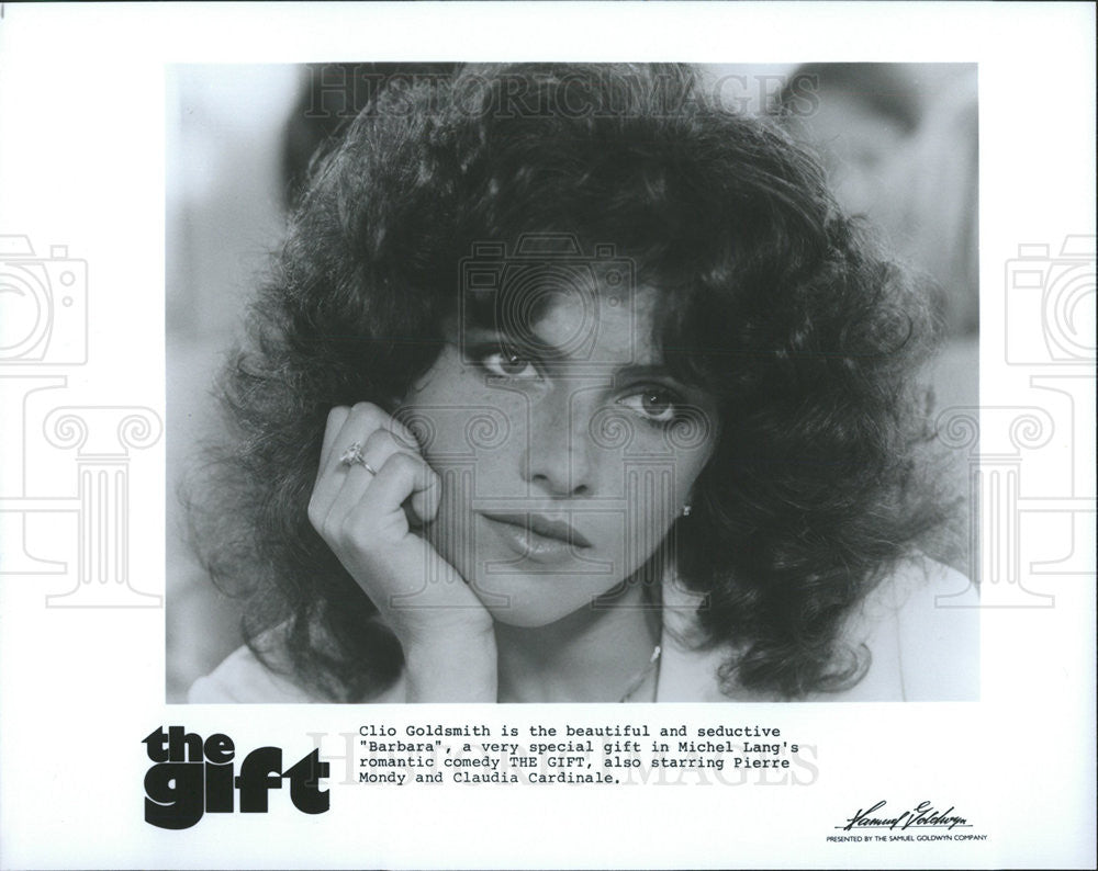 1982 Press Photo The Gift Clio Goldsmith - Historic Images