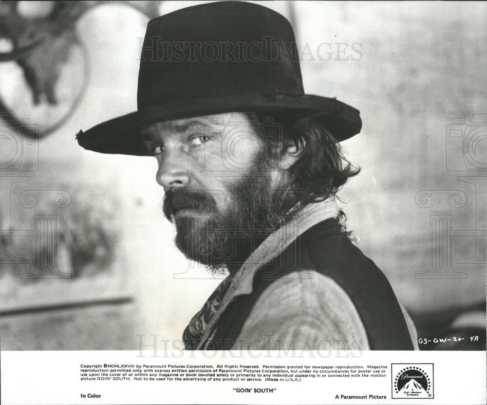 1978 Press Photo Goin&#39; South Jack Nicholson - Historic Images