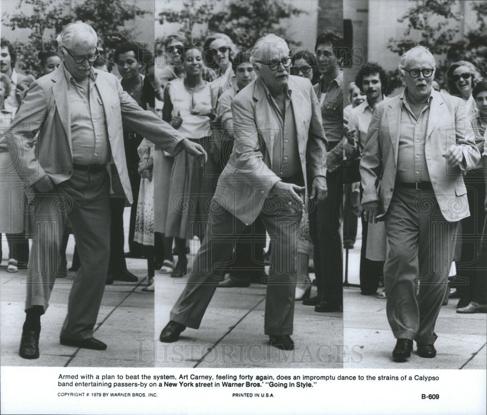 1979 Press Photo Going in Style Art Carney - Historic Images