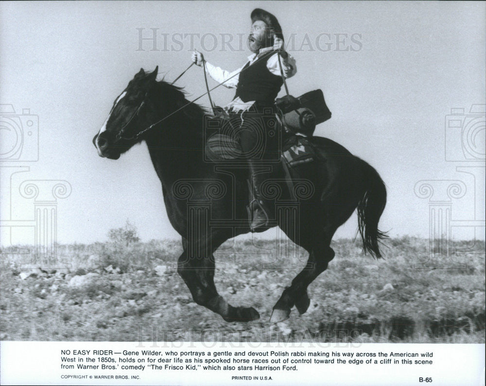 Press Photo Gene Wilder stars in &quot;The Frisco Kid&quot; - Historic Images