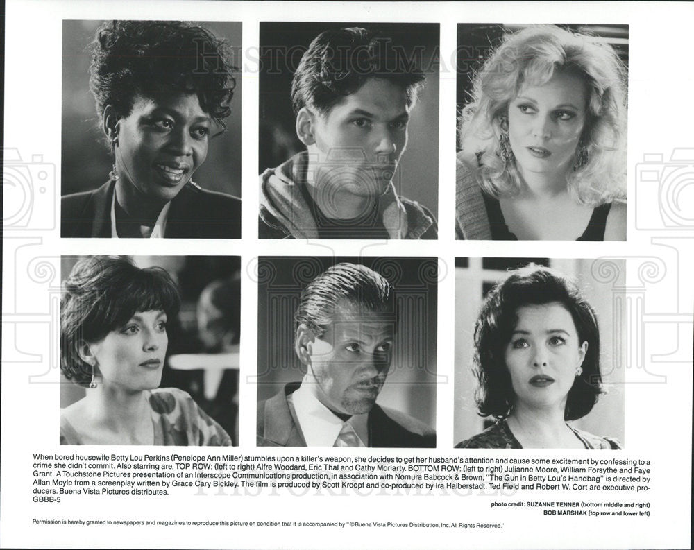 Press Photo Penelope Ann miller, Alfre Woodward, Eric thai, Cathy Moriarty - Historic Images