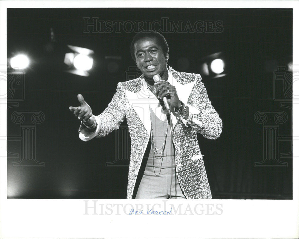 Press Photo Ben Vereen, American Actor, Dancer, And Singer - Historic Images