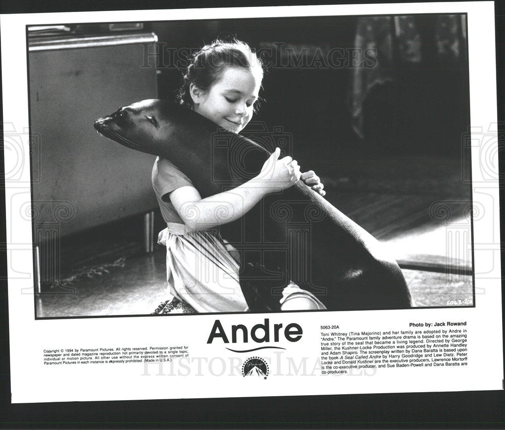 1994 Press Photo Tina Majorino&quot;Andre&quot; - Historic Images